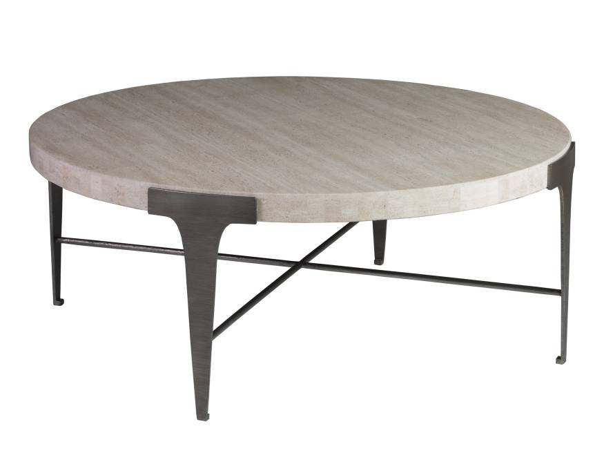 Cachet Round Cocktail Table Lexington Home Brands