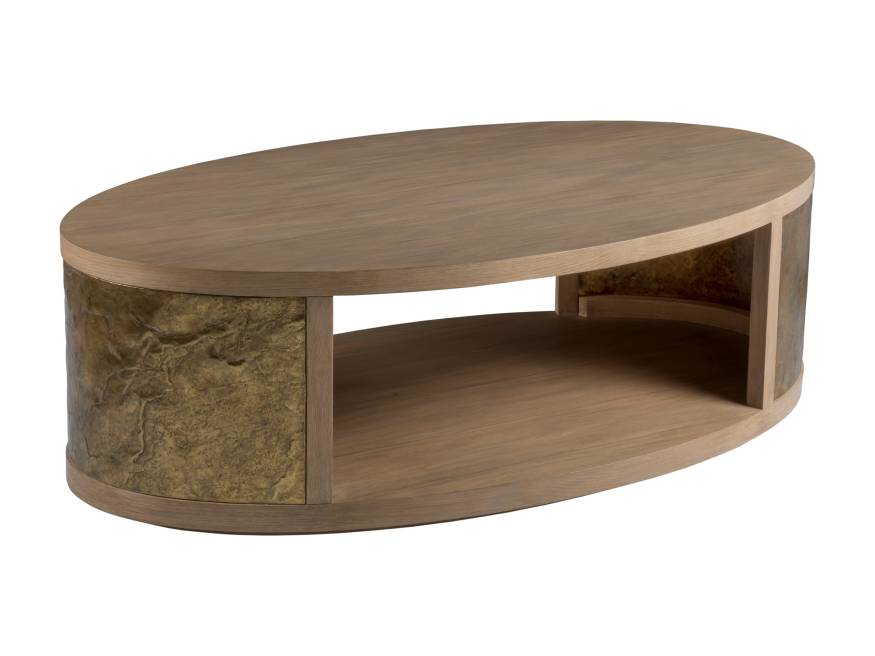 2370-949 | Simpatico Oval Cocktail Table | Simpatico| Lexington Home
