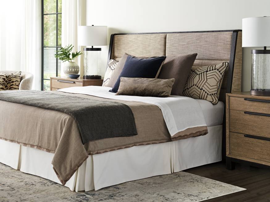 Barcelona Upholstered Headboard Lexington Home Brands
