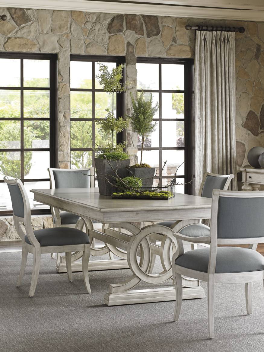 Montauk Rectangular Dining Table Lexington Home Brands