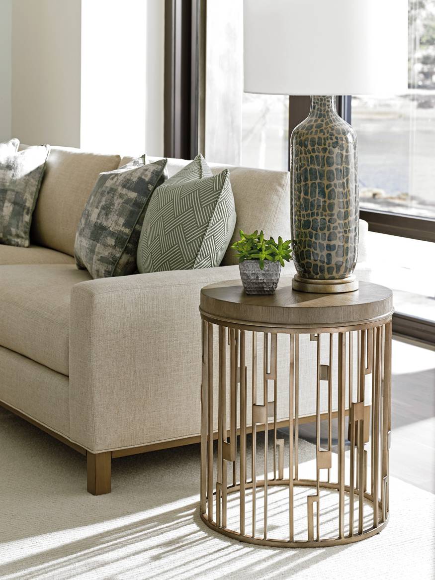 725-951 | Studio Round Accent Table | Shadow Play| Lexington Home