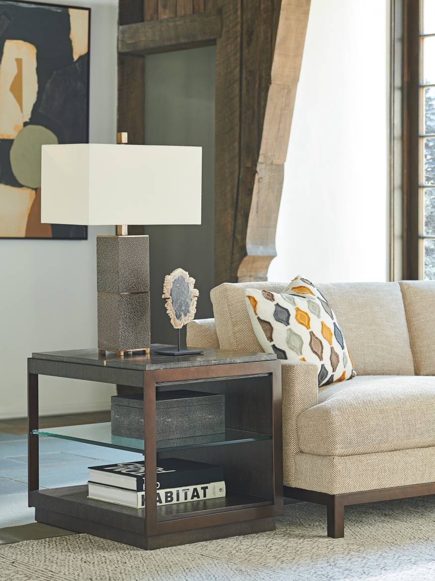 930-955 | Summit Rectangular End Table | Park City| Lexington Home